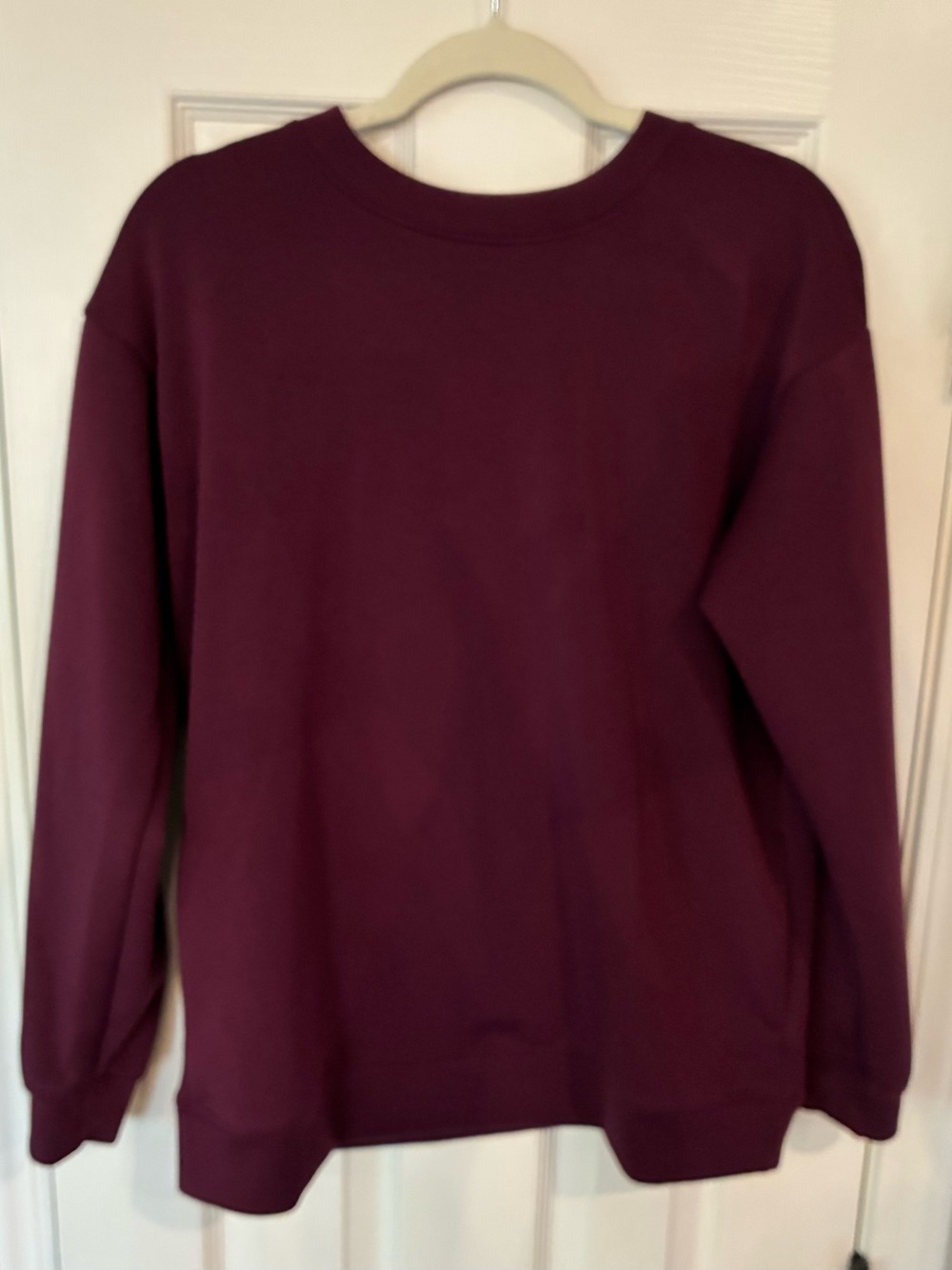 NWOT Mondetta Women's Crewneck Sweater - Burgundy/ Wine Size M
